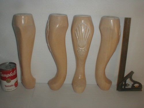 Vtg blonde wood inch queen - blonde,