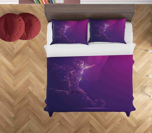 Space football sports quilt - space,