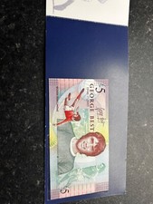 George Best -  £5  note with original wallet Collectors item 