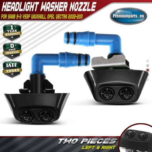 Headlight washer nozzles - washer, w/