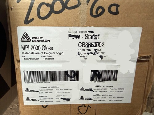New box avery dennison - box,