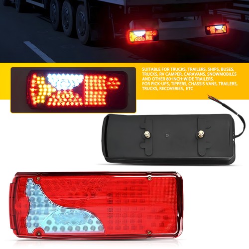 Rear truck tail - rear, lights
