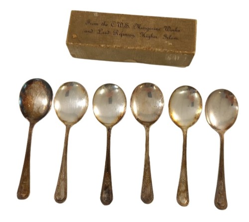 Epns silver tea spoons 1930s - 6,