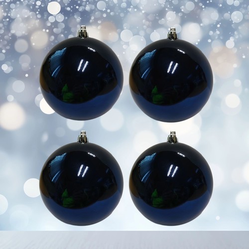 Large christmas baubles 10cm - christmas,