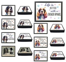 Cocker Spaniel Laptray Dog