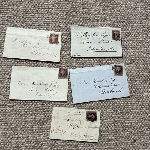 Scottish postal history - , 1d