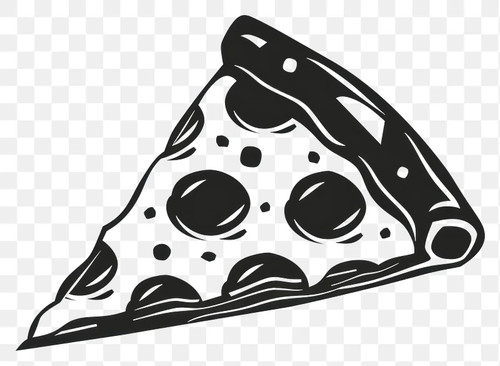 Pizza slice vinyl decal car - vinyl,