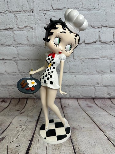 Betty boop chef figurine resin - boop,