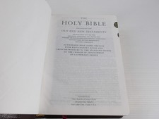 The Holy Bible Leather Book