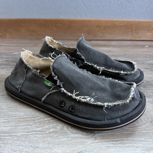 Sanuk vagabond slip canvas - on,