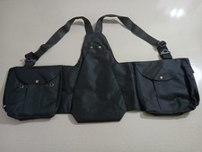 Falconry vest Black Cordura