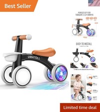 Toddler Balance Bike with Glow