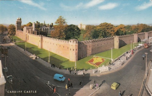 Postcard blue bedford - postcard,