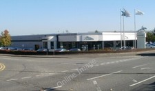 Photo 6x4 Stratstone Jaguar dealership, Cardiff Llanedeyrn/ST2181 Car de c2010