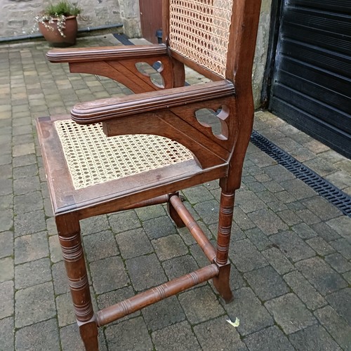 Oak church high bishops chair - church,