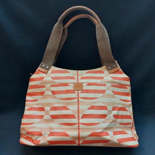 Orla kiely oil cloth handbag - orla,