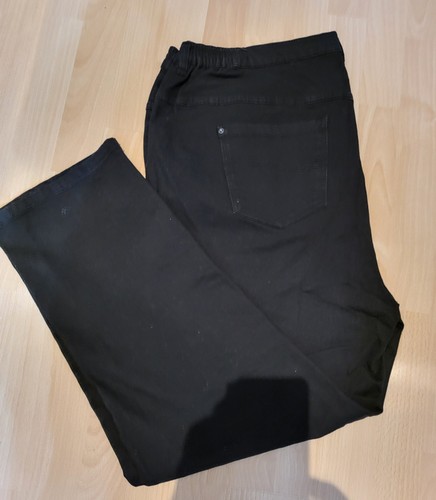 Bonmarche black straight sara - black,