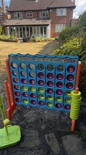Feber  Large Giant 4 In A Row Garden Connect 4 Four Game Kids Outdoor Family Set