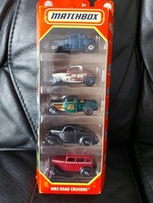 Matchbox MBX Road Cruisers 5 Cars Brand New Boxed Never Opened Ford Plymouth 