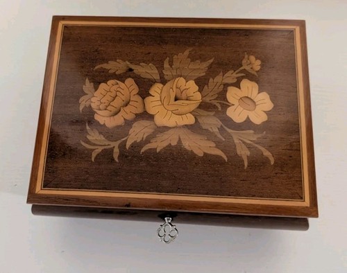 Vintage wood inlaid sorrento - wood,