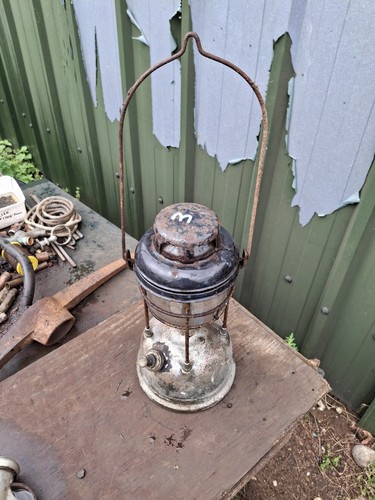 Old vintage tilly lamp - old,