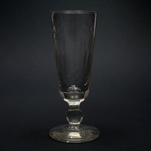 Antique cut beer stein glass - antique,