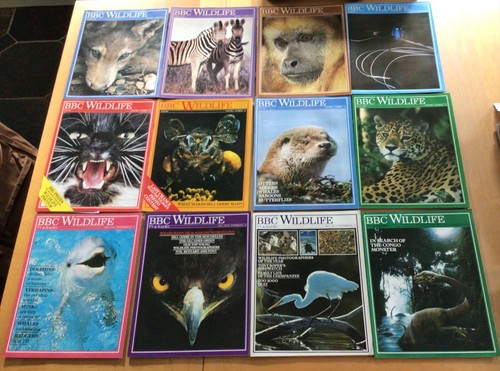 Vintage bbc wildlife magazines - vintage,