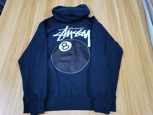 Stussy blue hooded sweatshirt