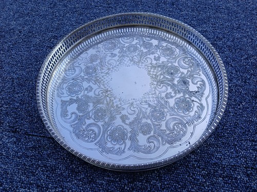 Viners circular silverplated - viners,