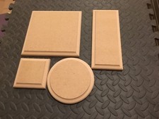 Wooden plaques circles - plaques, /