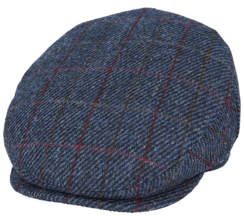 Harris tweed flat cap - tweed, country