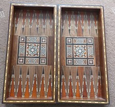 Backgammon /Chess Vintage Box