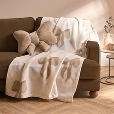 OHS Bows Throw Blanket Soft