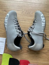 Giro Empire ACC Road Cycling Shoes - EU43 UK8.5 Grey - Reflective Silver