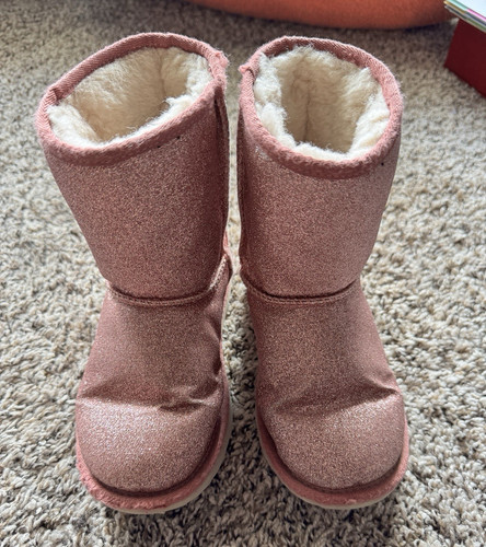 Ugg girls pink glitter - girls,