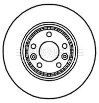 Borg beck bbd4781 - beck, disc