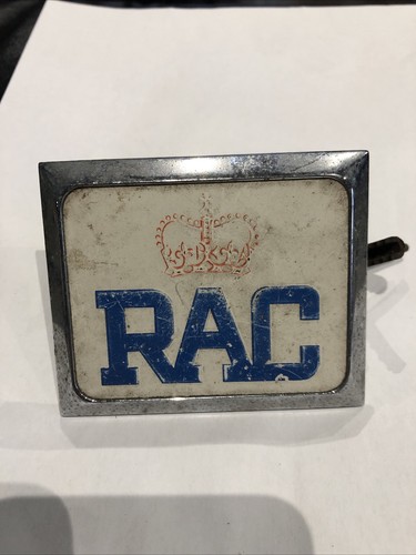 Vintage rac car badge - rac,