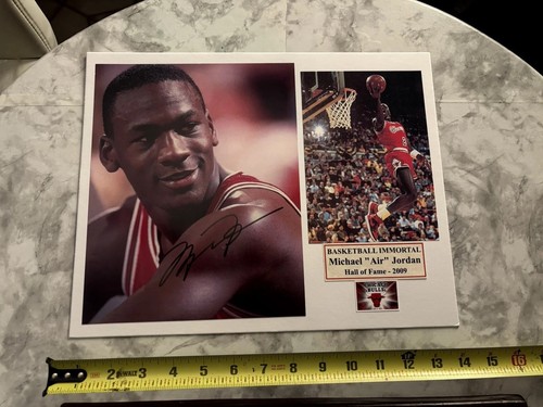 Michael jordan autographed - michael,