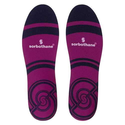 Sorbothane cush step insoles - step,