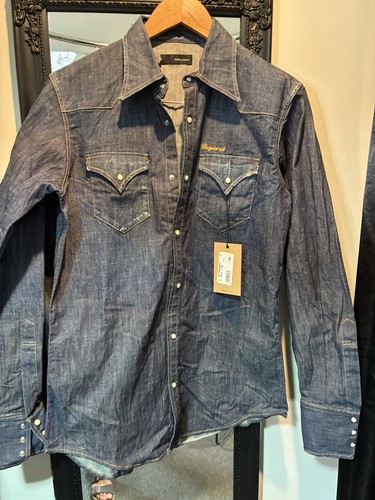 Dsquared2 denim shirt size - dsquared2,