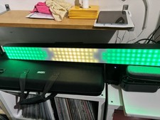 2 X LEDJ TPix With Pole Clamps And Free Travel Bag