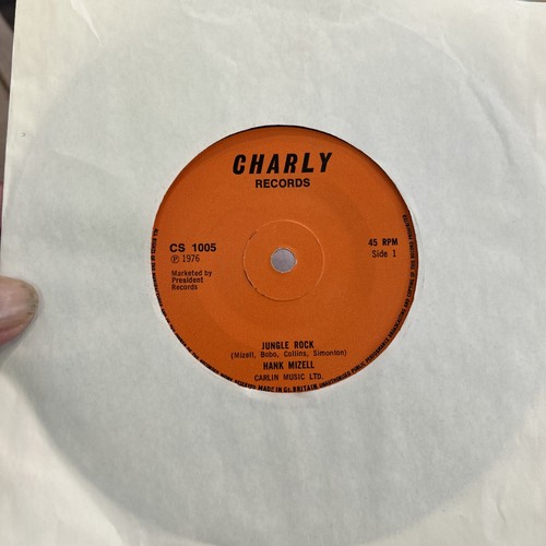 Hank mizell jungle rock 7 - jungle, 7”