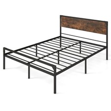 Queen Size Industrial Slatted