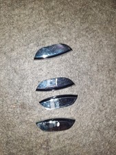 VAUXHALL CORSA D SRI SXI ELITE S  2006-2014/VAUXHALL ADAM CHROME VENT TIPS X 4