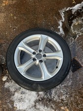 Audi A4 5x112 Alloys Silver With 4 Pretty Much Brand New Tyres