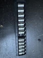 Snap On 1/2 Chrome Socket Set.