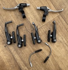 TEKTRO Brake Levers + V brakes BMX Mountain Bike Hybrid 