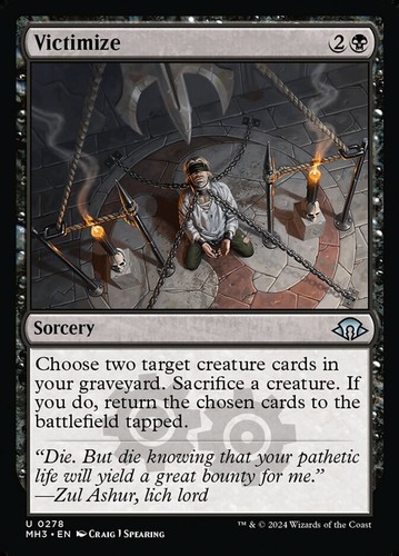 Mtg victimize mh3 nm - victimize,
