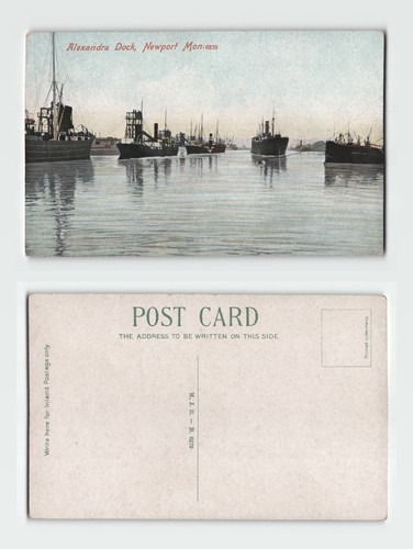 Postcard alexandra dock - postcard,
