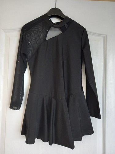Figure skating dress black - dress,